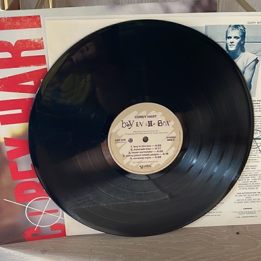 Corey Hart – Boy In The Box - Picture 6 of 7